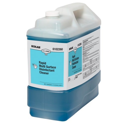 Ecolab Facilipro Rapid Multi Surface Disinfectant Cleaner, 2.5 Gallon, #6102260
